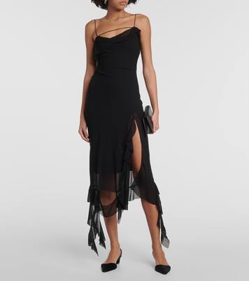 Robe midi asymétrique | Acne Studios