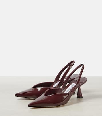 Maryanne 65 patent leather slingback pumps | Jimmy Choo