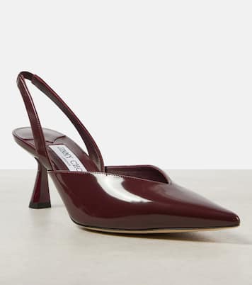 Maryanne 65 patent leather slingback pumps | Jimmy Choo