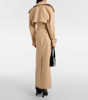 Drill cotton maxi skirt | Wardrobe.NYC