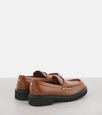 Mocassins Rockstud en cuir | Valentino Garavani