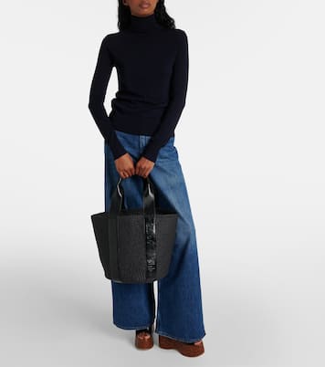 Tote Woody Medium de efecto rafia | Chloé
