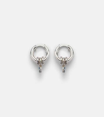 Orecchini Zahra Micro in argento sterling con zaffiro | Spinelli Kilcollin