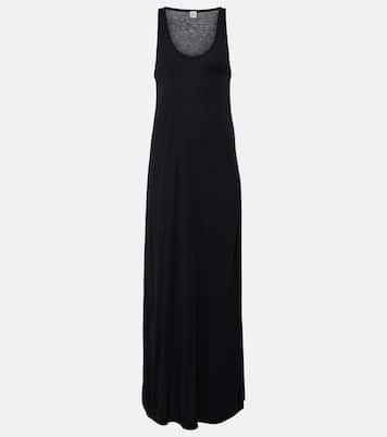 Vestido largo de jersey | Toteme