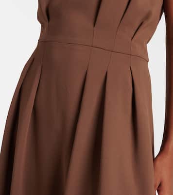 Abito midi in cady a pieghe | Joseph