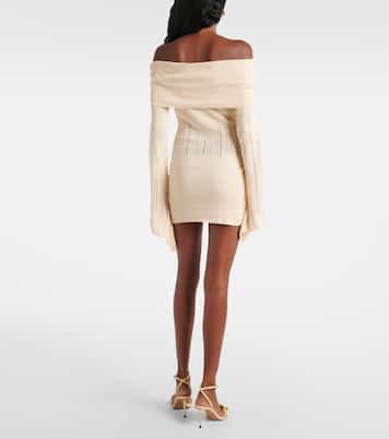 Vestido corto de mezcla de seda | Aya Muse