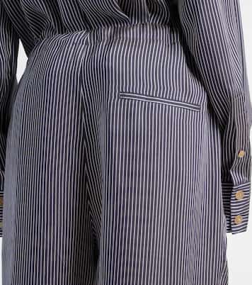 Pantaloni regular Trenton a righe | Khaite