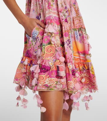 Robe en soie à fleurs | Camilla