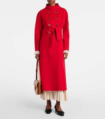 Wool and cashmere coat | Valentino