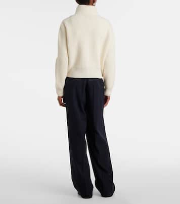 Down-paneled virgin wool cardigan | Moncler