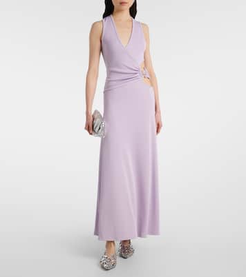 Abito lungo con cut-out   | Christopher Esber