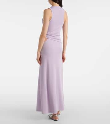 Abito lungo con cut-out   | Christopher Esber