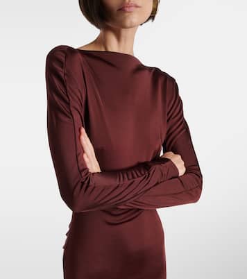 Gathered jersey gown | David Koma