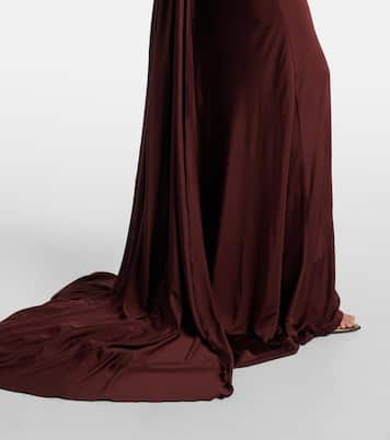 Gathered jersey gown | David Koma