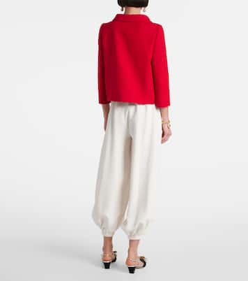 Blazer Crêpe Couture à ornements | Valentino
