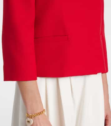 Blazer Crêpe Couture à ornements | Valentino