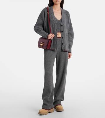 Schnürstiefel Yaga GG aus Veloursleder | Gucci