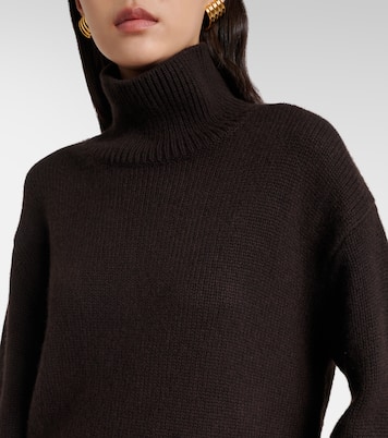 Rollkragenpullover Fleur aus Kaschmir | Lisa Yang