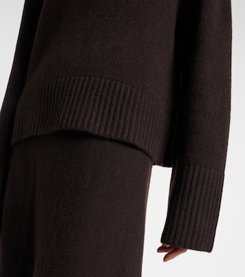 Rollkragenpullover Fleur aus Kaschmir | Lisa Yang