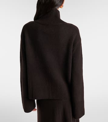 Rollkragenpullover Fleur aus Kaschmir | Lisa Yang