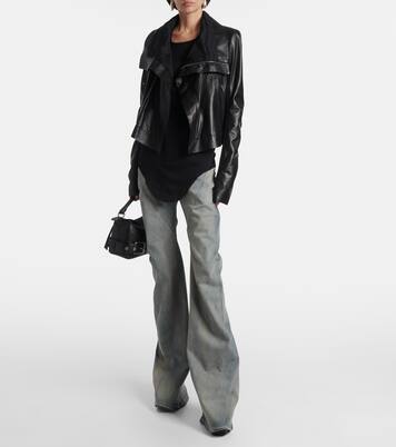 Leather jacket | Rick Owens