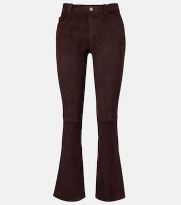 Schlaghose Dean 22 aus Veloursleder | Stouls
