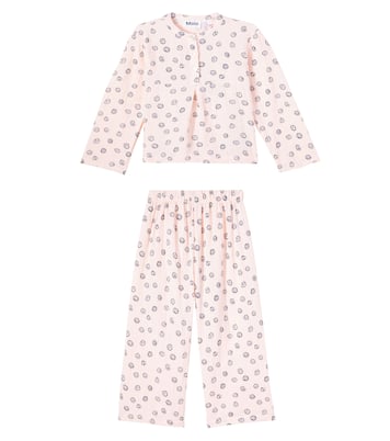 Lin printed cotton pajamas | Molo