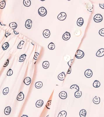 Lin printed cotton pajamas | Molo