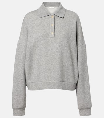 Corzas cashmere and cotton polo sweater | The Row