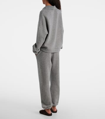 Corzas cashmere and cotton polo sweater | The Row