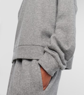 Corzas cashmere and cotton polo sweater | The Row