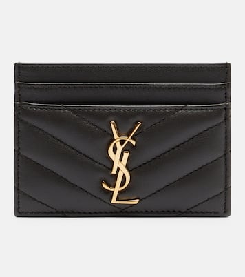 Kartenetui Cassandre aus Matelassé-Leder | Saint Laurent