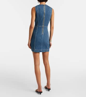 Zaire denim minidress | Veronica Beard