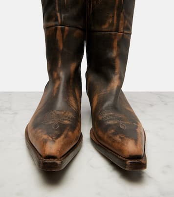 Overknee-Stiefel Clive 35 aus Leder | Khaite