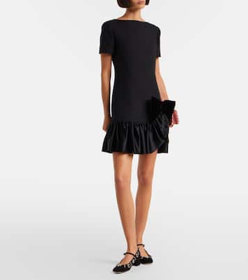 Verzierte Mary-Jane-Pumps Nellcôte aus Veloursleder | Valentino Garavani