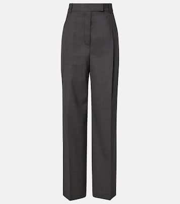 Pleated wool suit pants | Róhe