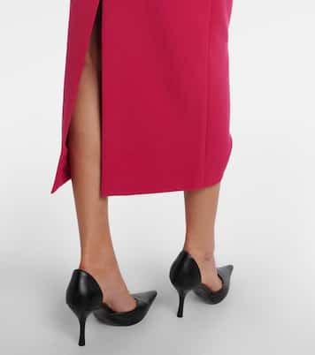High-rise cady pencil skirt  | Roland Mouret