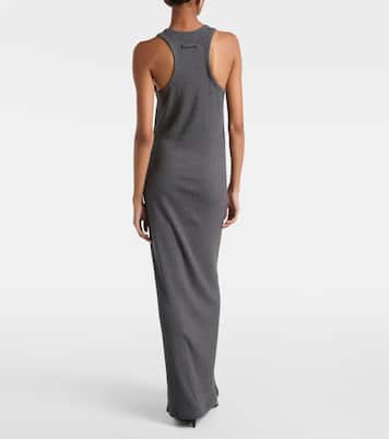 Cotton jersey maxi dress | Jean Paul Gaultier