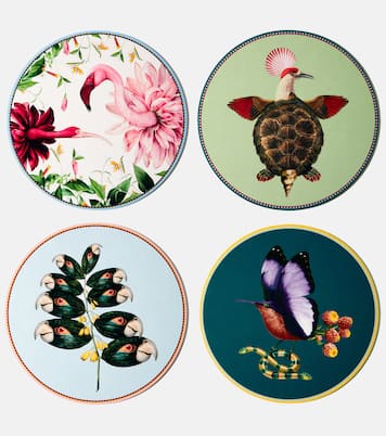 Flying Friends set of 4 printed placemats | La DoubleJ