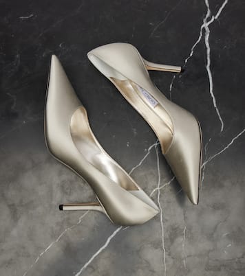 Love 85 satin pumps | Jimmy Choo