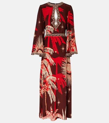 Bedrucktes Maxikleid aus Seide | Johanna Ortiz