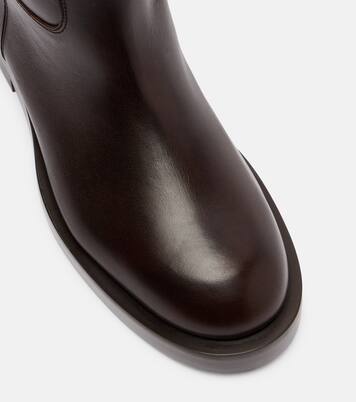 Stiefel aus Leder mit Shearling | Paris Texas