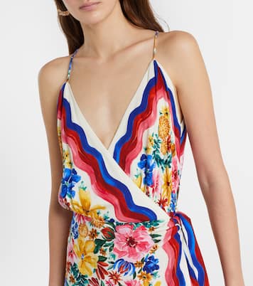 Vestido corto Floraline estampado | Farm Rio