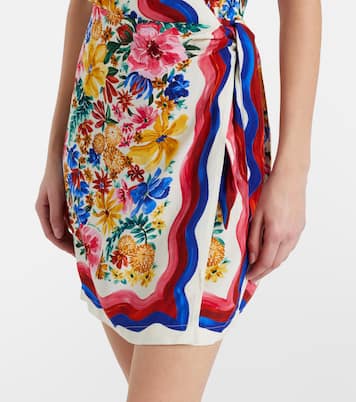 Vestido corto Floraline estampado | Farm Rio