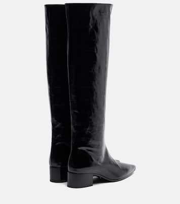 Andee 40 leather knee-high boots | Khaite