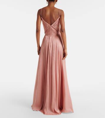 Vestido de fiesta plisado | Costarellos