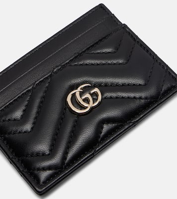 GG leather card holder | Gucci