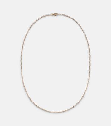 Ohrringe aus 14kt Gelbgold (585/1000) mit Diamanten | Stone and Strand