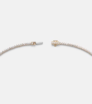 Ohrringe aus 14kt Gelbgold (585/1000) mit Diamanten | Stone and Strand