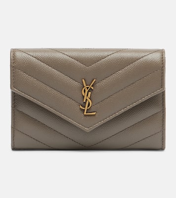 Cassandre leather card holder | Saint Laurent